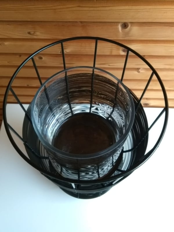 Bob Iron windlight Glass