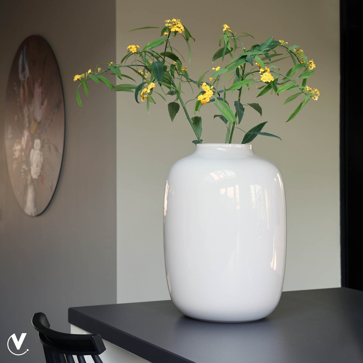 Vase The World Vaas Artic M Ivory