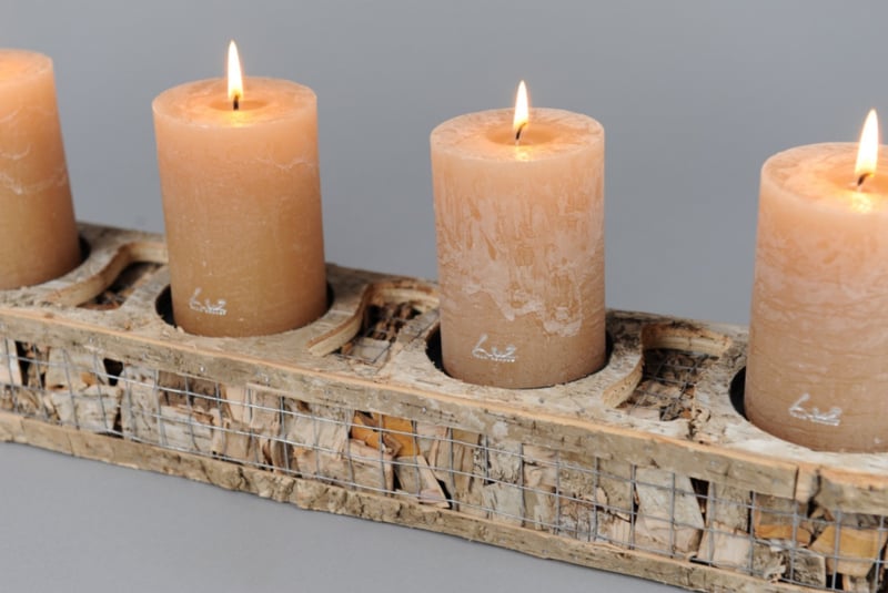 Rasteli Kaarsenhouder voor 4 kaarsen