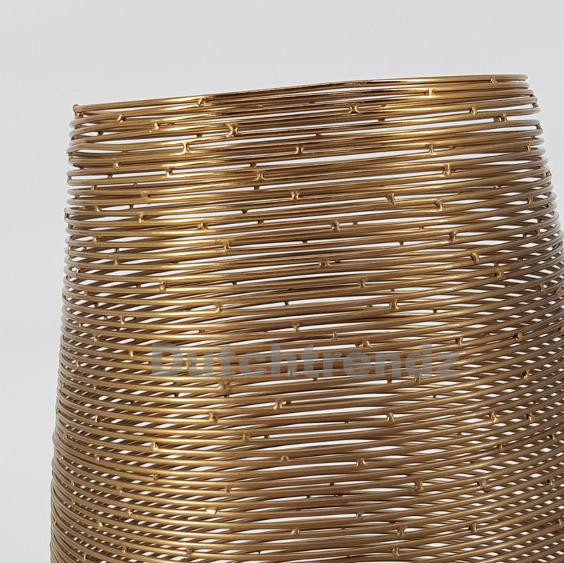 Mansion atmosphere Pillar holder gold