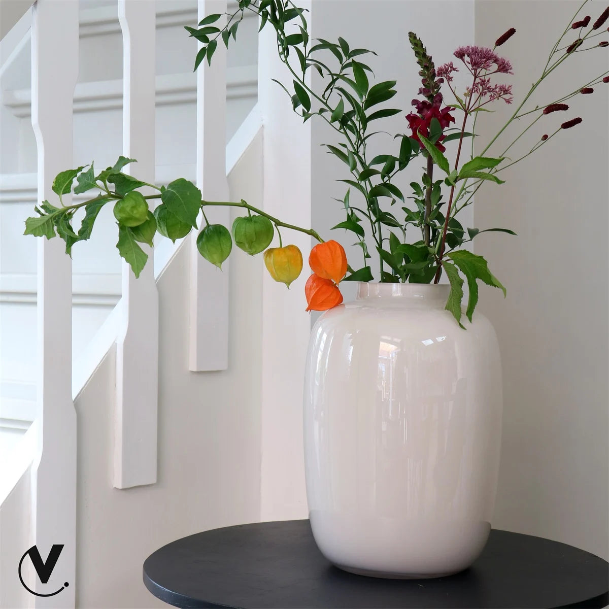 Vase The World vaas Artic Ivory S