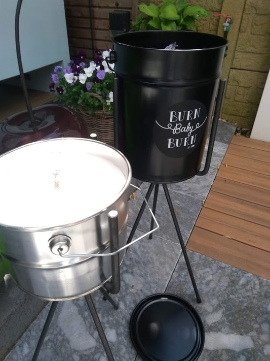 Kaarsenhouder/ Standaard Kleine blik