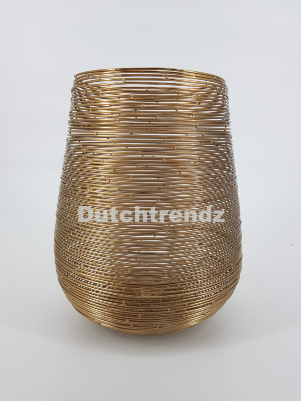 Mansion atmosphere Pillar holder gold