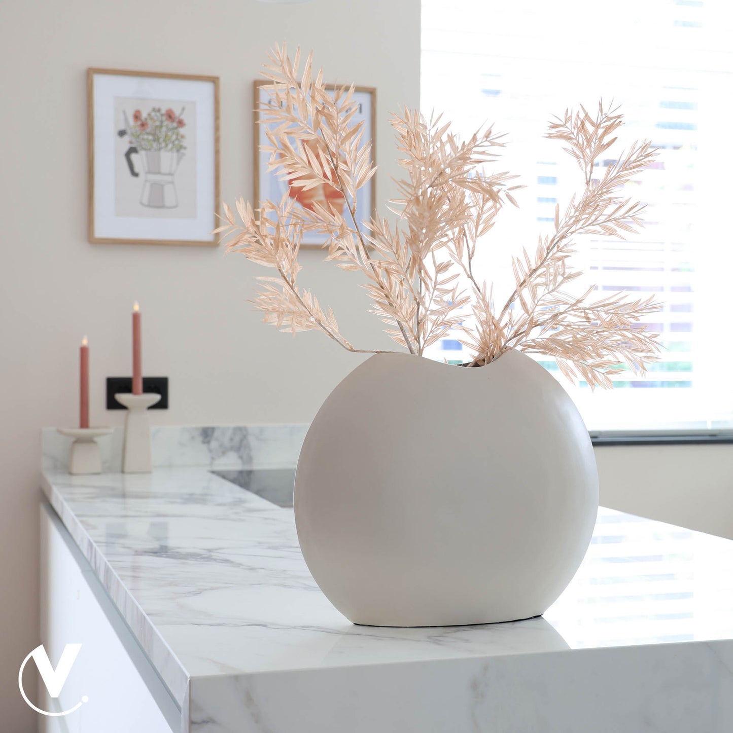 Vase The World vaas Machala L Ivory tweede kansje