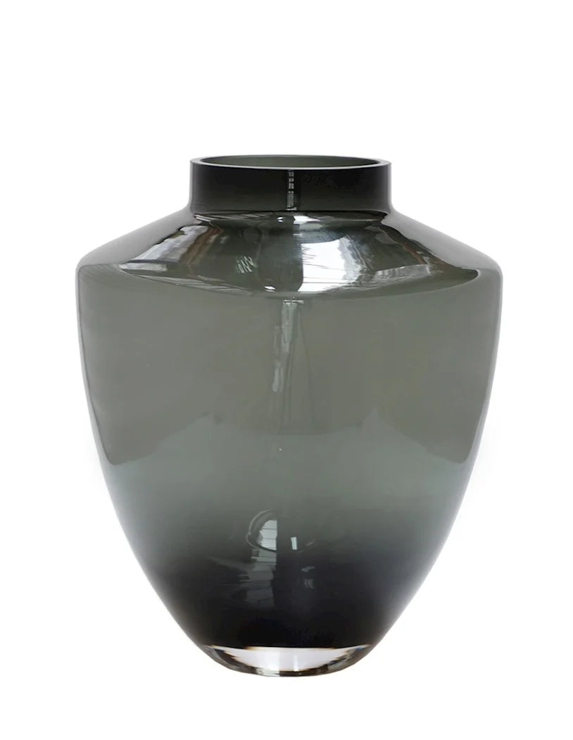 Vase the World glazen vaas Tugela M Grey