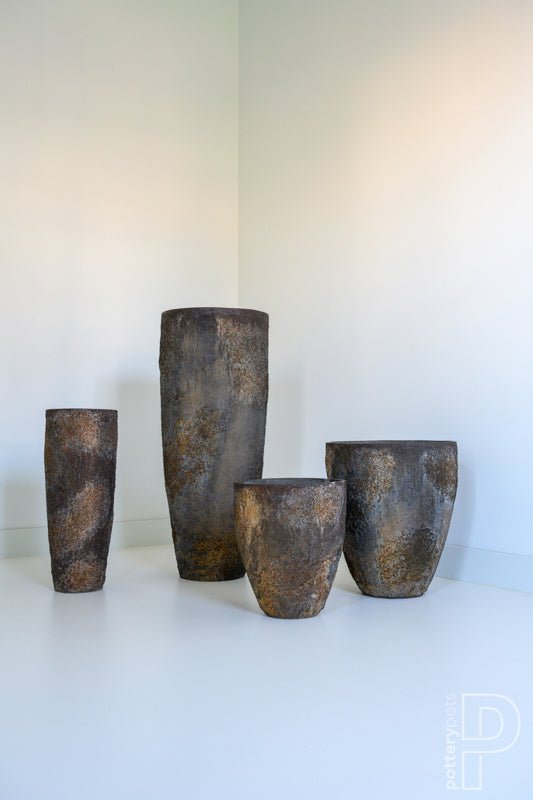 Pottery Pots Oyster Jesslyn XS Brown (D42cm)