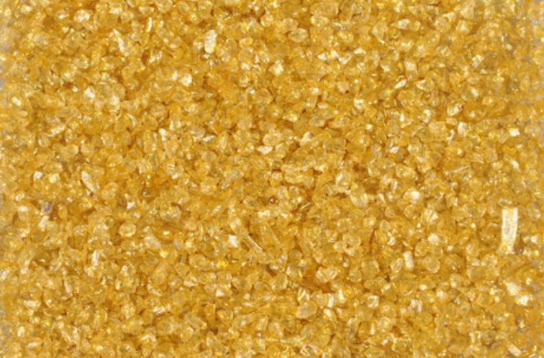 Decoratie glaskorrels Gold