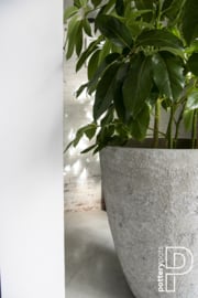 Pottery Pots Oyster Bernd L ( D53cm) White / Grey