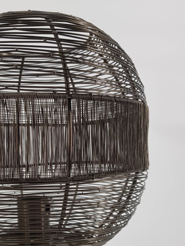 Mansion atmosphere Industrieel tafellamp Cillinder zwart/ nikkel