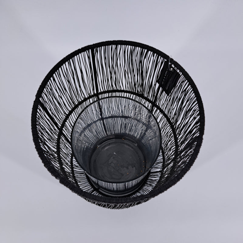 Mansion atmosphere Kaarsenhouder hurrican black Fleur