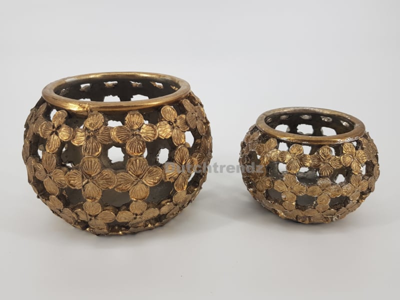Mansion atmosphere Golden brown tealight M
