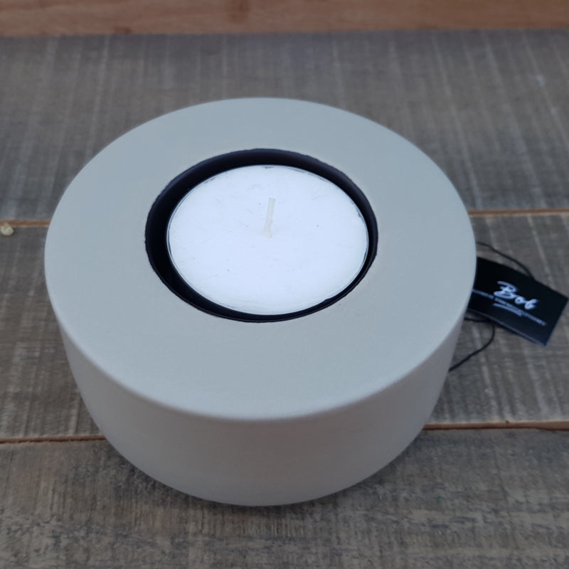 Bob Flat t -light holder (mole/ inside black)