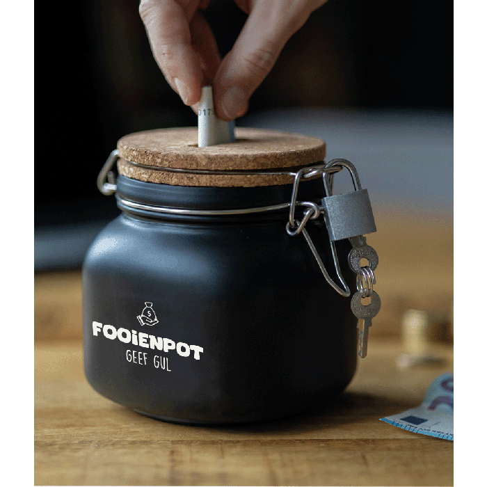 Luxe spaarpot Fooienpot