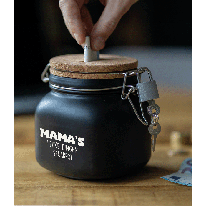 Luxe spaarpot mama