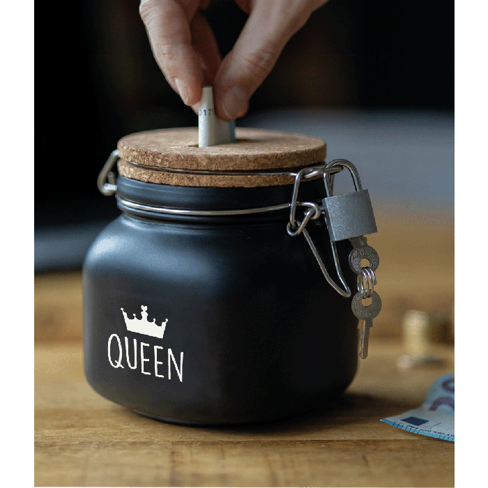 Luxe spaarpot Queen
