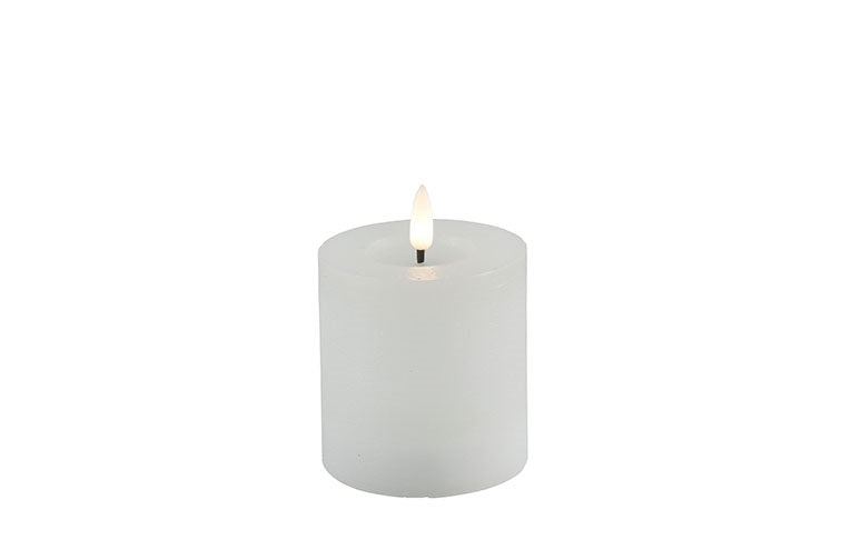 led kaars stompkaars Rustiek wit
