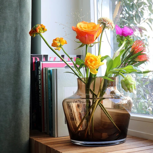 Vase The world vaas Coral Taupe