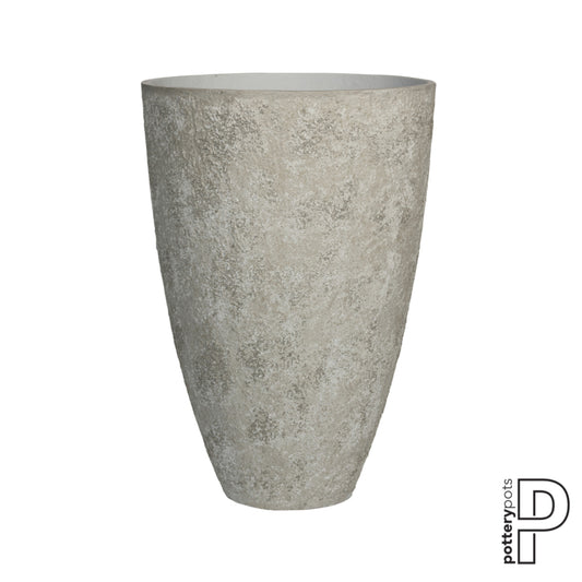 Pottery Pots Oyster Oscar  White / Grey  (D72cm)