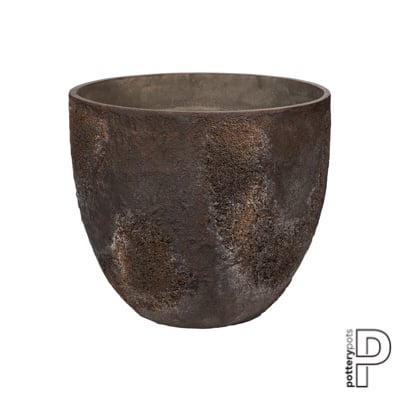 Pottery Pots Oyster Jesslyn M Brown  (D60cm)