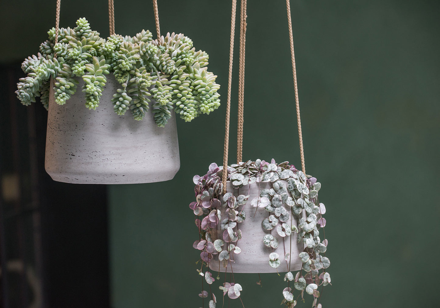Pottery Pots Patt L ( Hanging) Grey washed