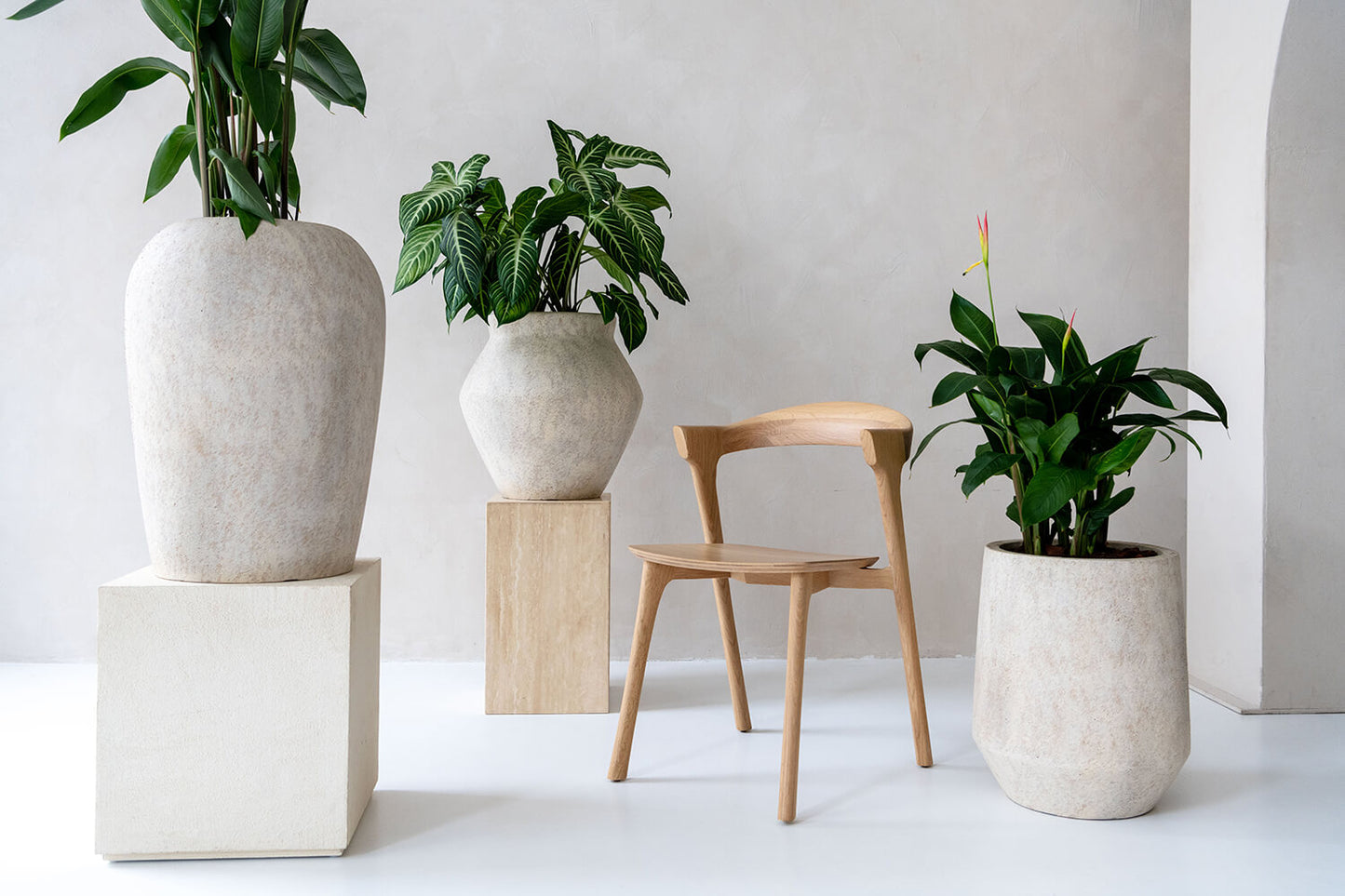 Pottery Pots Lena M travertine Beige ( pre order levering half Juli )