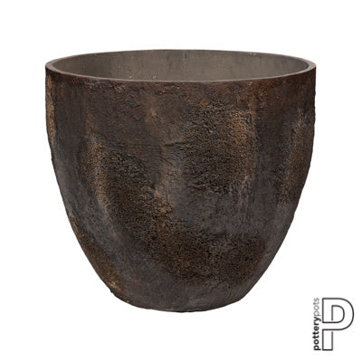 Pottery Pots Oyster Jesslyn L Brown  (D70cm)