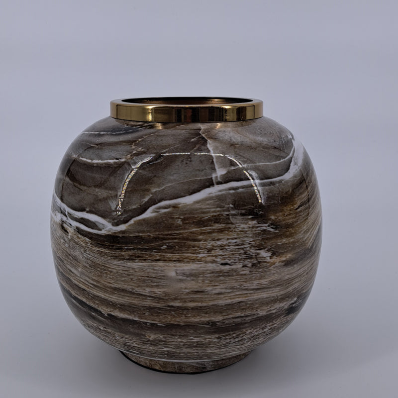 Mansion Atmosphere Vase Monterado marmer look