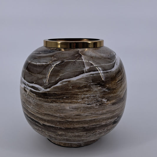 Mansion Atmosphere Vase Monterado marmer look