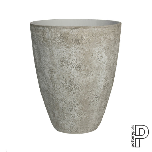 Pottery Pots Oyster Oliver L White / Grey  (D70cm)