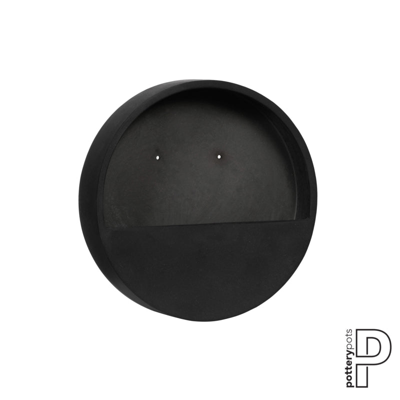 Pottery Pots wally black XS ( B keus )