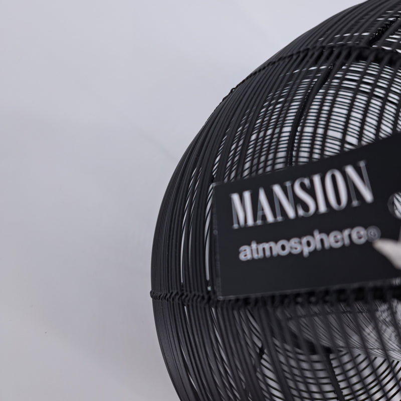 Mansion atmosphere kaarsenhouder Hurricane Black sofie S