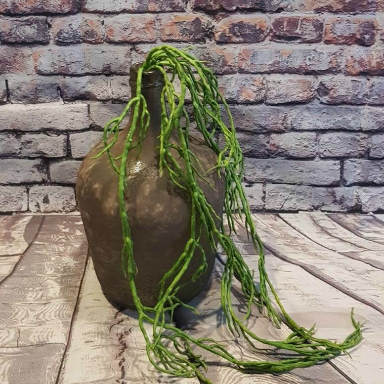 Vase Recycled glass Brown