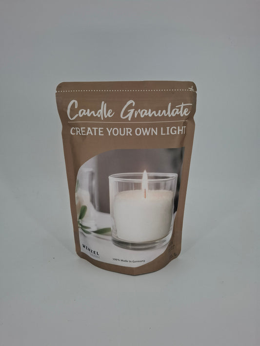 Kaarsenzand neutraal 400 gram – basis voor zelfgemaakte kaarsen"