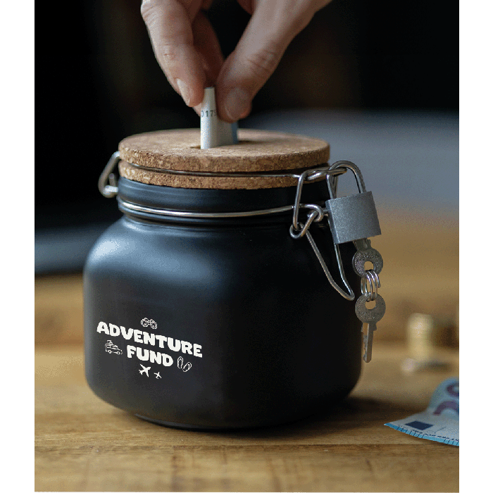 Luxe spaarpot Adventure