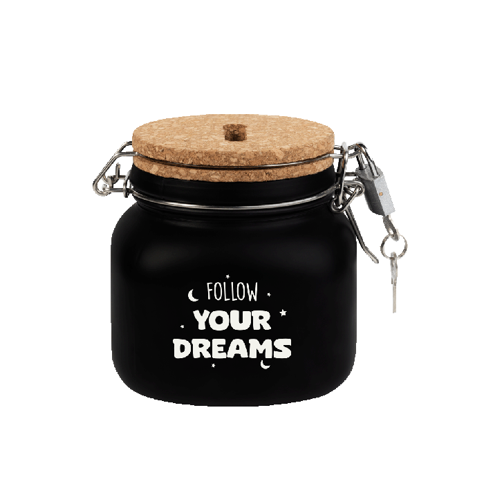 Luxe spaarpot Follow your dreams
