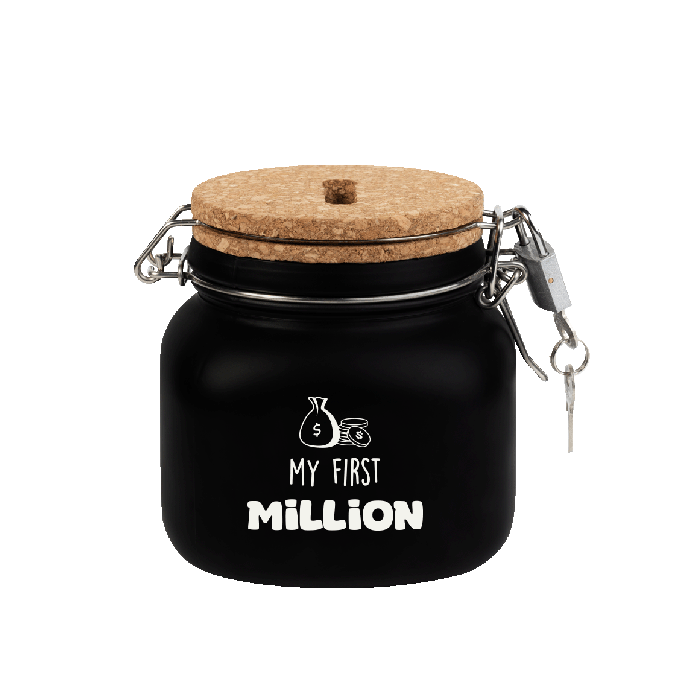 Luxe spaarpot My first million