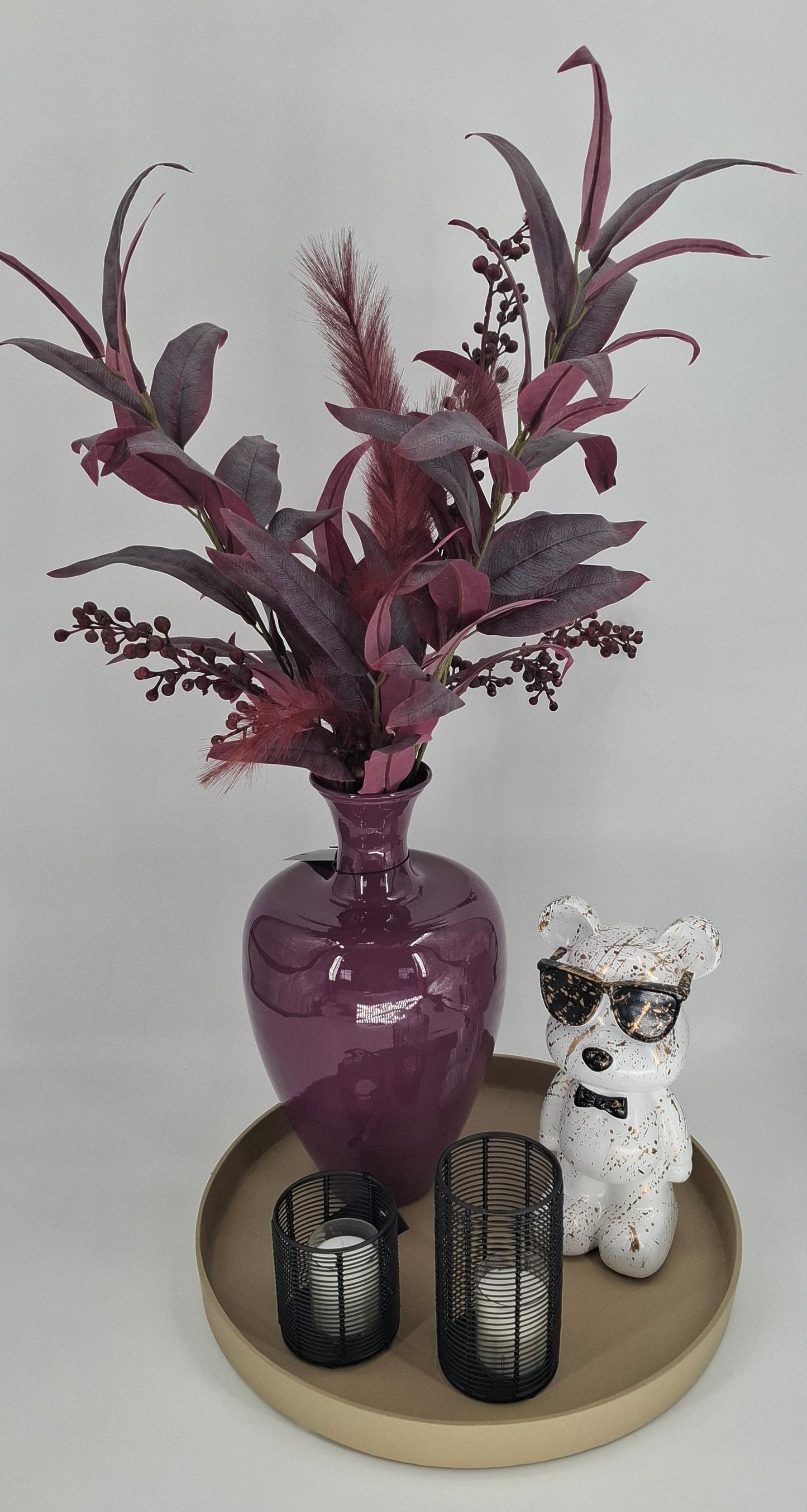 Stoer dienblad van ruw metaal – industrieel woonaccessoire voor serveren en decoratie