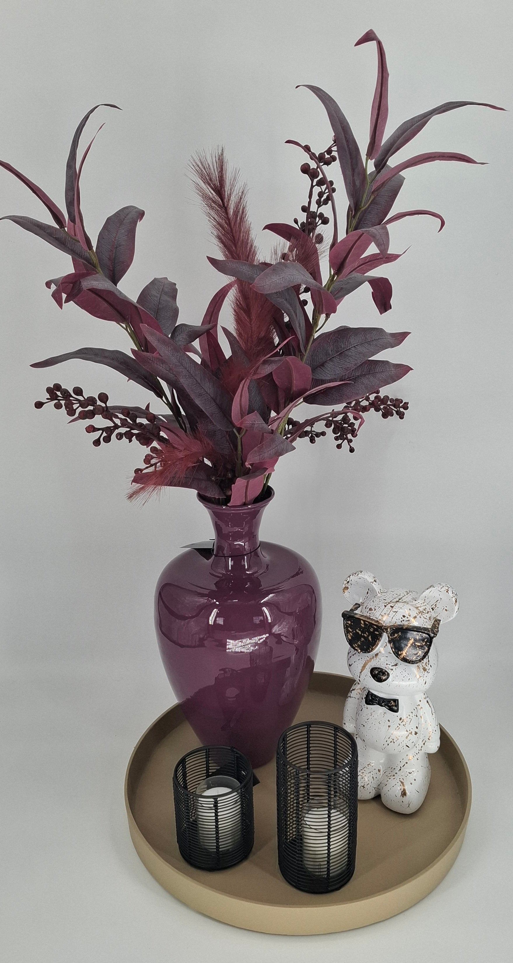 Stoer dienblad van ruw metaal – industrieel woonaccessoire voor serveren en decoratie