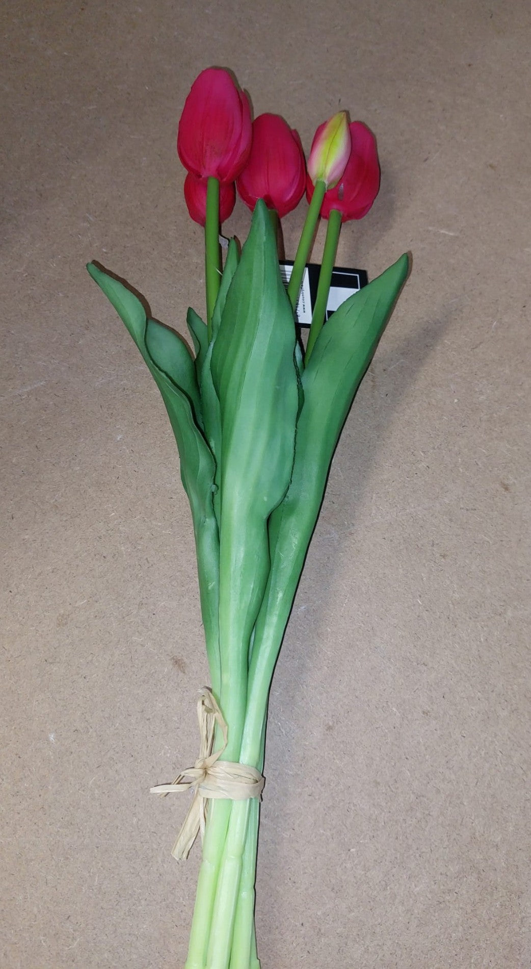 Kunst Tulpen Fuchsia 5 stelen